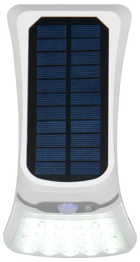 LED стенно външно осветително тяло със соларен панел (височина 22 cm) Diadema – Reality