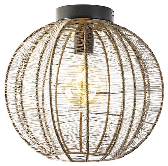 Индустриален плафон бронз с черен - Dong