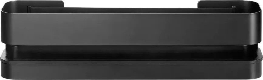 Черен стенен рафт за баня от неръждаема стомана Nexio – Blomus