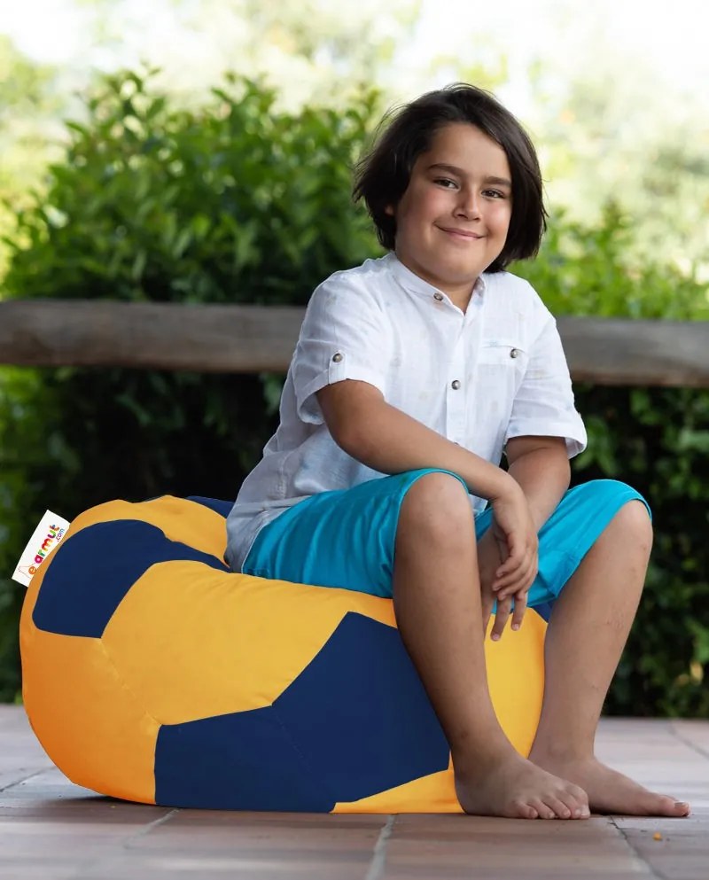 Градински пуф Football Kids Pouf, цвят Жълт
Тъмно Син