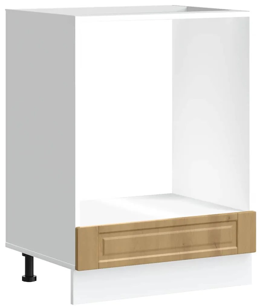 854006 vidaXL Шкаф за фурна, Porto, дъб артизан, инженерно дърво