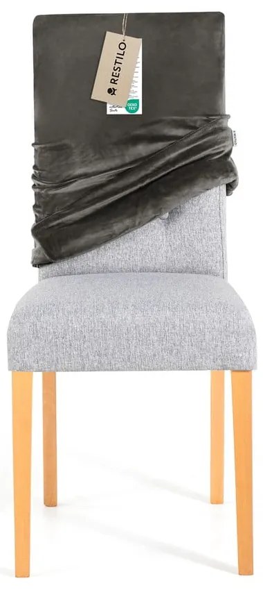 Сиви ластични покривала за стол в комплект от 4 бр. 48 cm Sento – Restilo