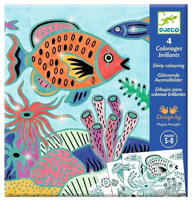 Djeco - Картини изненада морски свят DJ09698