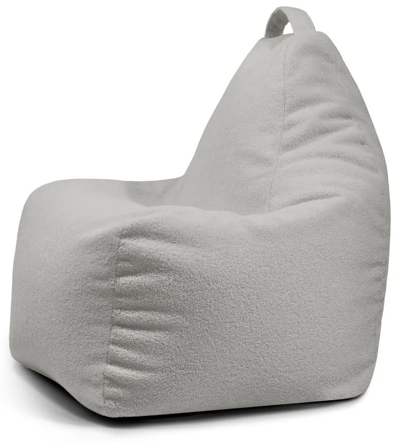 Светлосив пуф от букле Play Amuse – SLOWDOWN