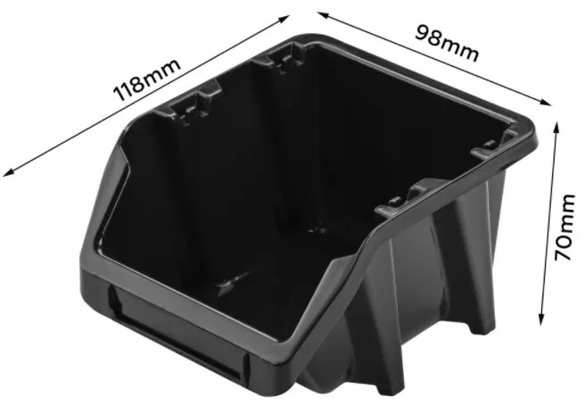 Стена за инструменти 172x78 см + 60 кутии