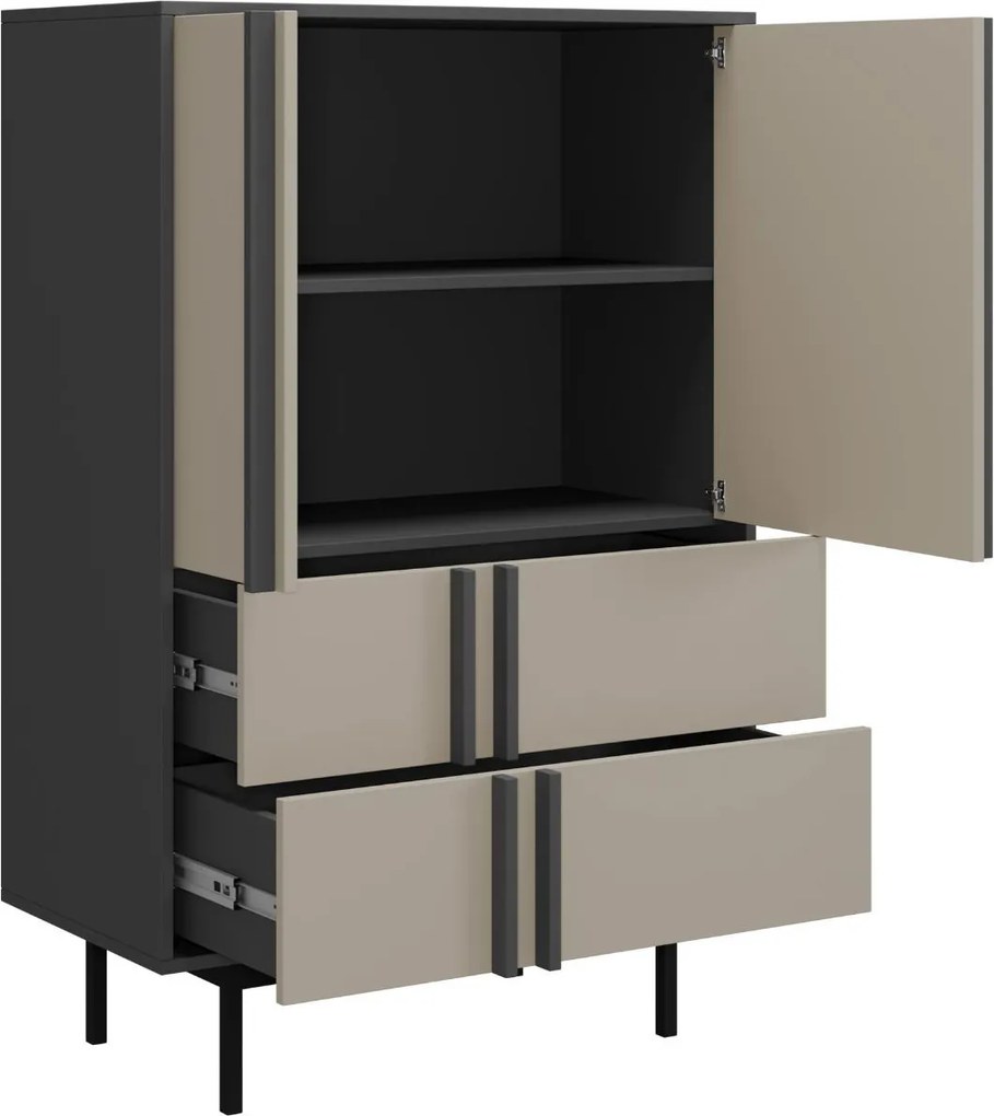 Висок бюфет Alsy Reg-Светлобежов