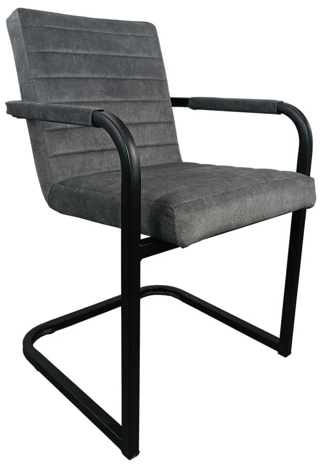 Сив трапезен стол BART