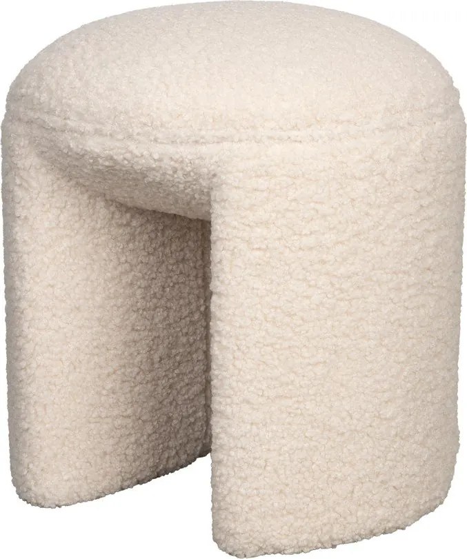 Кремав тапициран стол Noxx – White Label