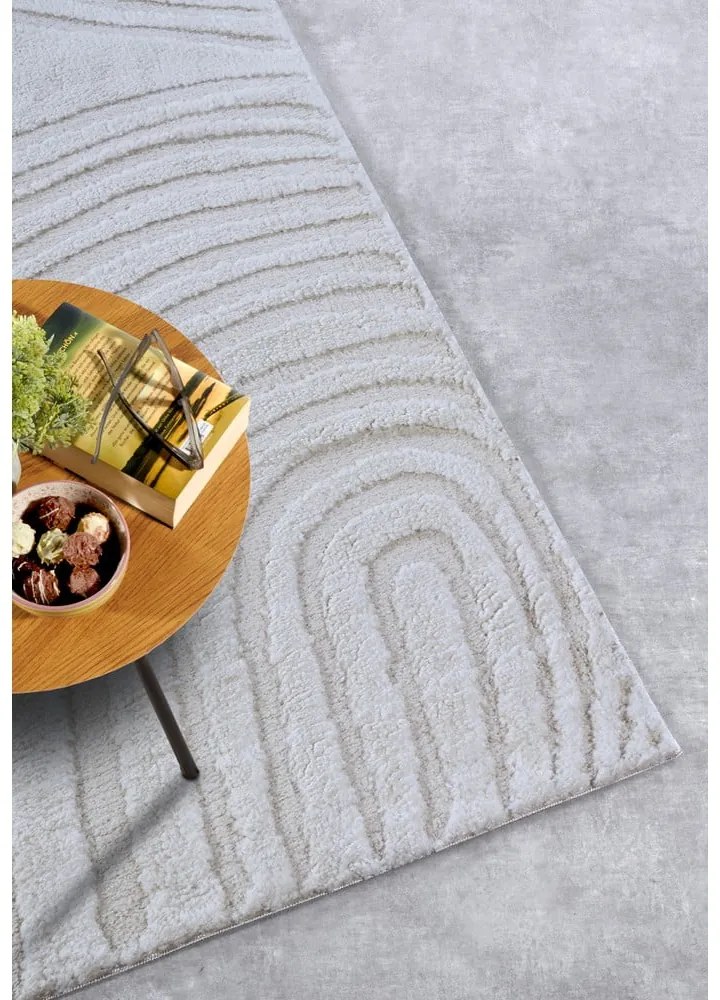Кремав килим 200x280 cm Pigment Cream White – Elle Decoration