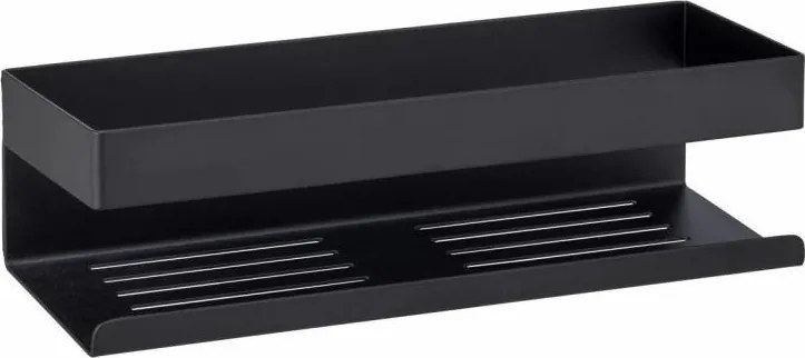 WENKO 25557100-Полица GENOVA 30x10,5 см черна