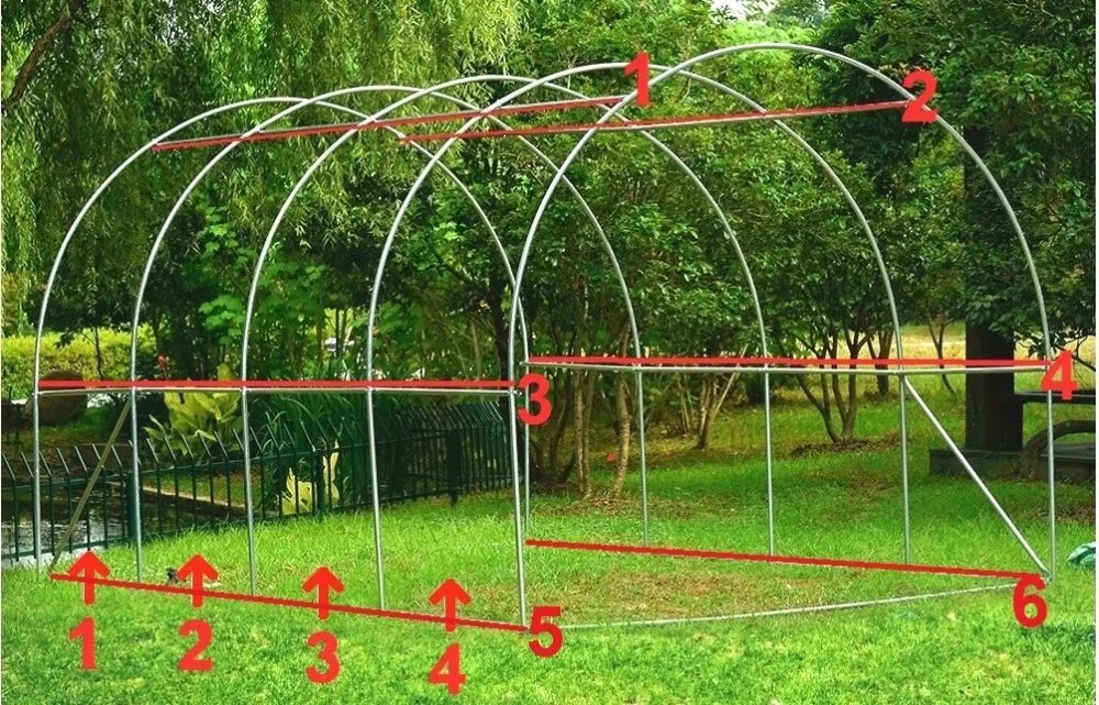 Градинска оранжерия 2,5х4 м