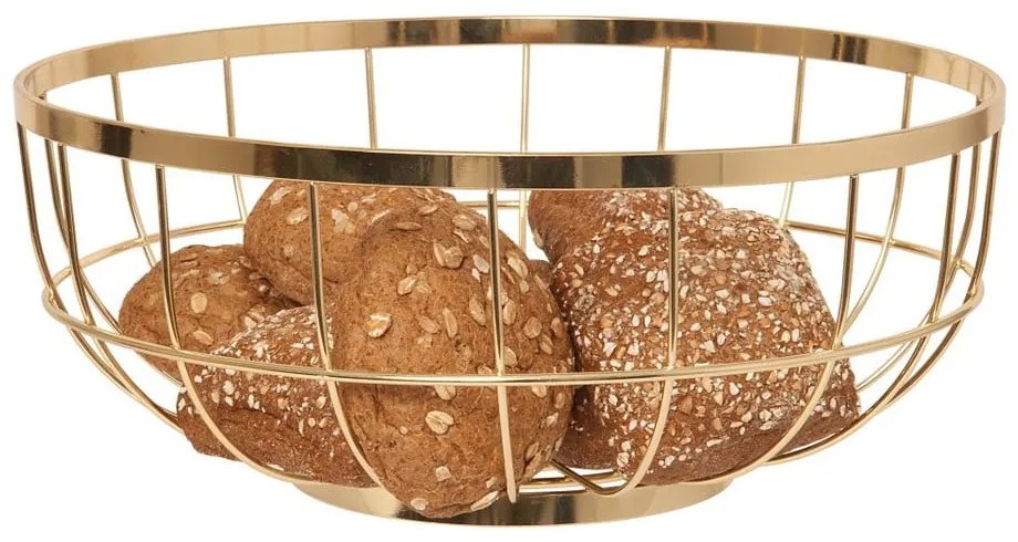 Купа с плодове Настоящо време Злато Open Grid - PT LIVING