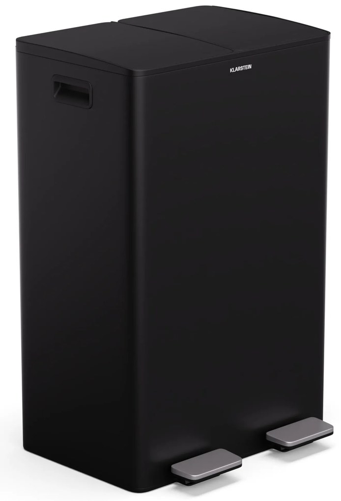 Klarstein EcoVista, кош за отпадъци с компостер, 60 л + 3 л/кофа + компостер, Soft-Close
