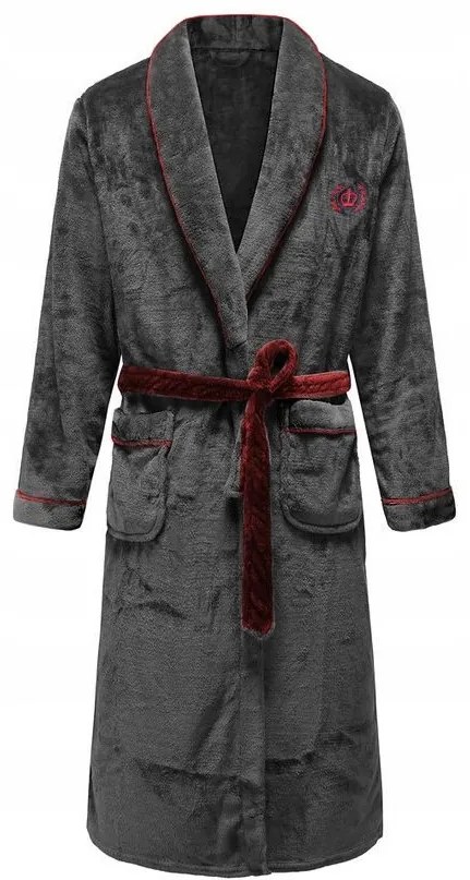 Халат Roger Women Grey Red L