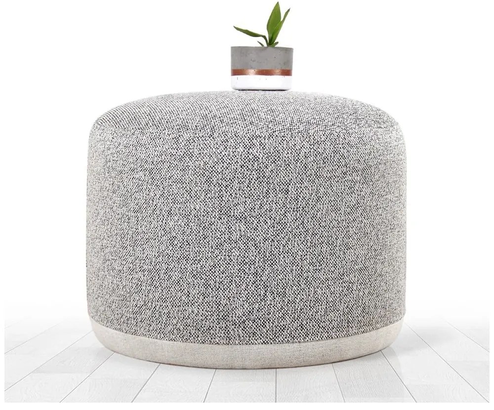 Светлосива табуретка Cedre – Artie