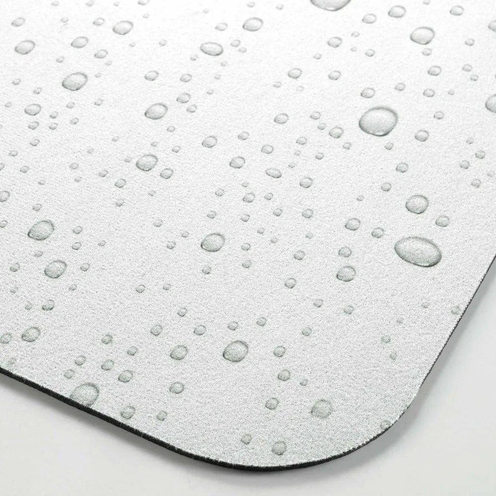 Светлосив килим за баня 50x80 cm Splash – douceur d'intérieur