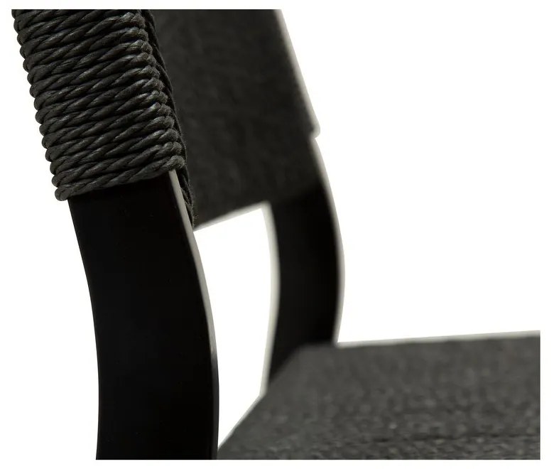 Черен трапезен стол Loop - DAN-FORM Denmark