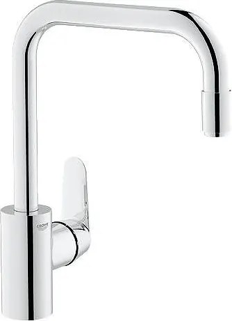 Стоящ смесител за кухня, Grohe, 31122002, едноръкохватков