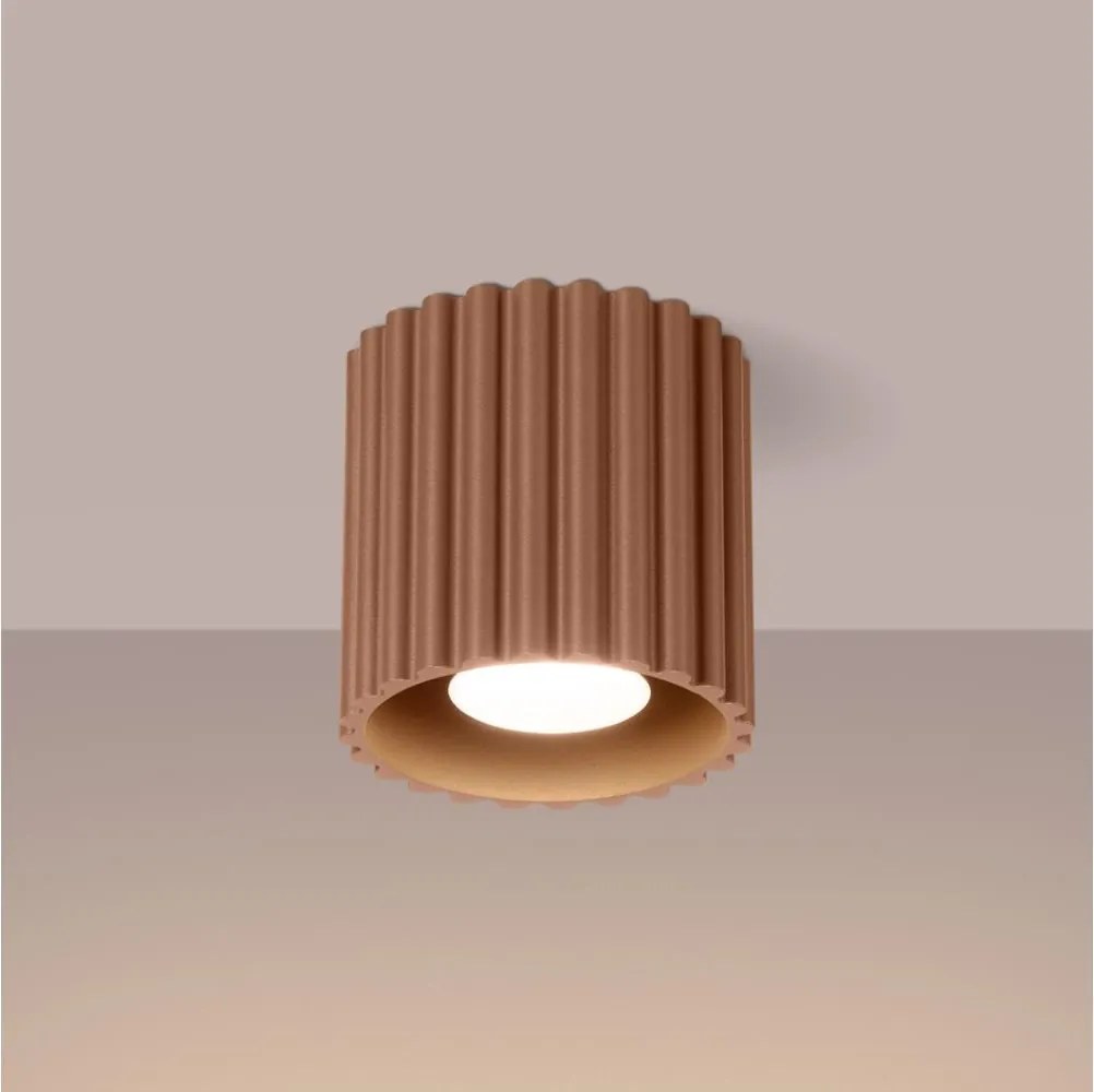 Brilagi - LED точково осветително тяло SFERA 1xGU10/10W/230V Ø 10 см, кафяво