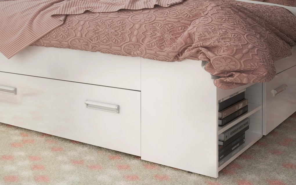 Спалня + чекмеджета за матрак 160/200 Немо