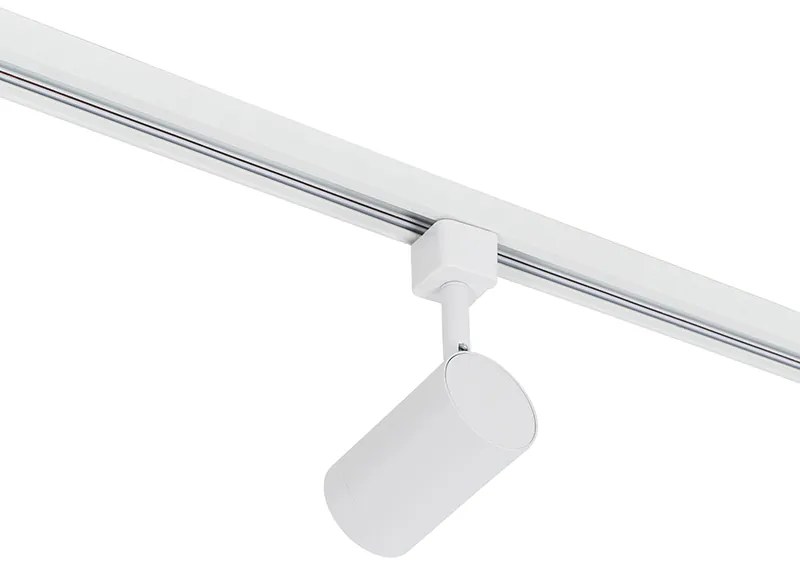 Интелигентна релсова осветителна система бяла 1-фазна 3-светлини вкл. Wifi GU10 - Iconic Jeana