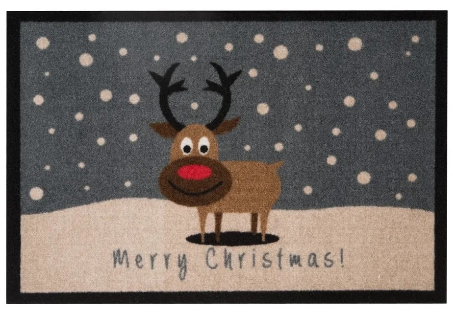 Изтривалка Merry , 40 x 60 cm Christmas Reindeer - Hanse Home