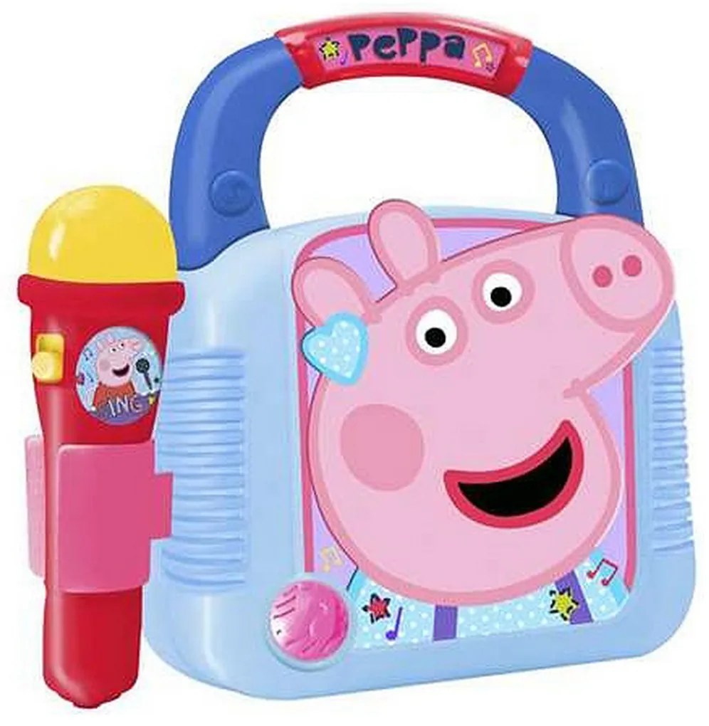 Музикална Играчка Peppa Pig Микрофон 22 x 23 x 7 cm MP3