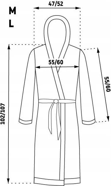 Халат Jordan Black Navy Men M