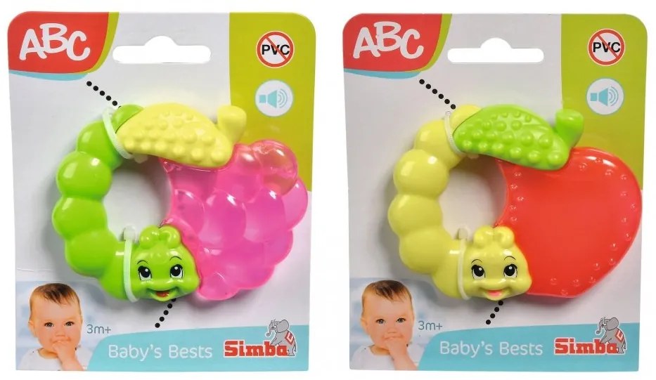 Simba - ABC - Охлаждаща залъгалка гъсеница - 2 вида