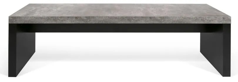 Черно-сива пейка с декор от бетон , 140 x 43 cm Detroit - TemaHome