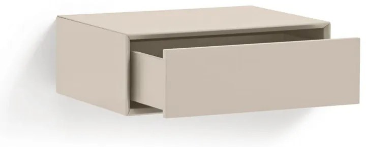 Кремаво висящо нощно шкафче Platt – Teulat