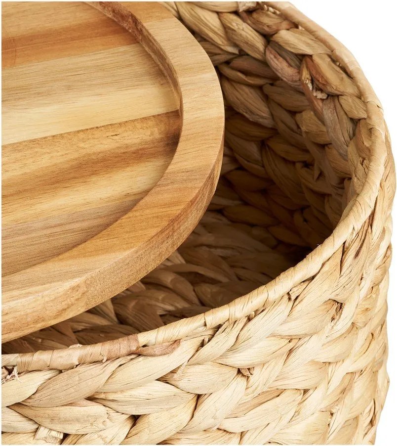 Кошници в комплект 3 бр. от воден зюмбюл ø 30x15 cm Botofte – House Nordic