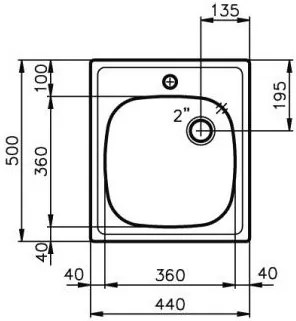 мивка FOSTER 1000-44