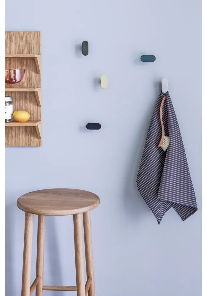 Стенна метална кука в сребрист цвят Piccolo – Hübsch