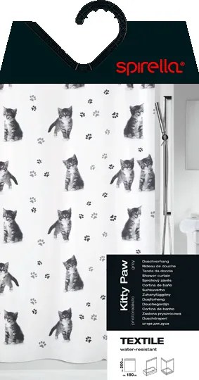Завеса за душ 180x200 cm Kitty – Spirella