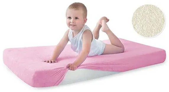 Хавлиен чаршаф с ластик Baby Matex Classic 60x120 cm 0290, 24 Син