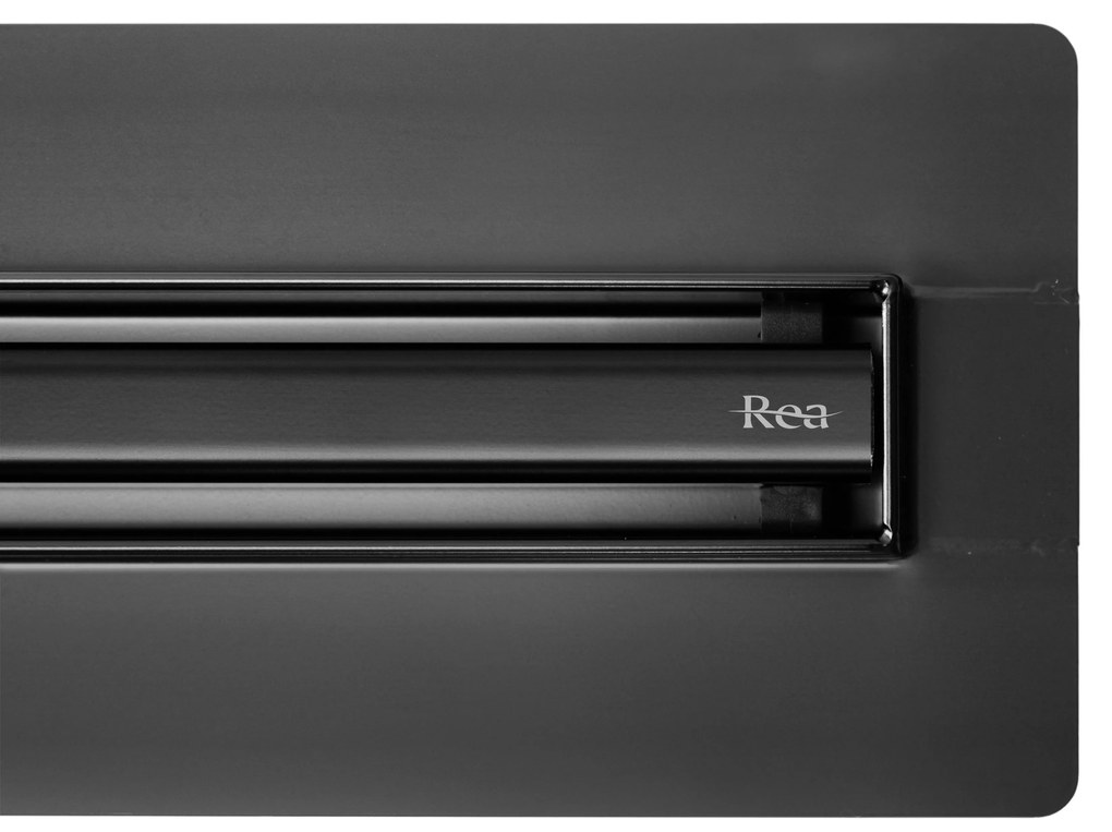 Линеен сифон Rea Neox Slim pro black 60