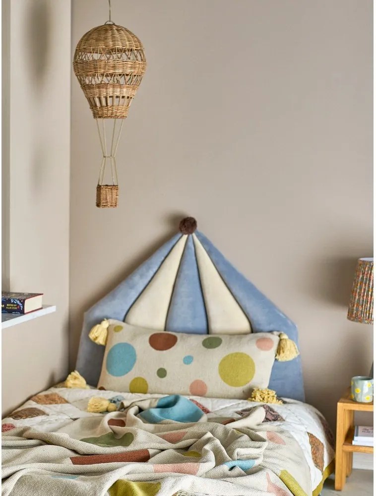 Кремаво бебешко одеяло 130x160 cm Clennie – Bloomingville Mini