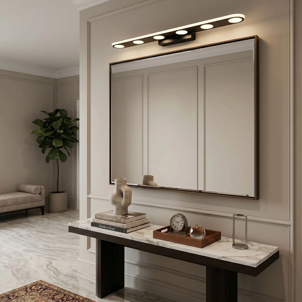 LED аплик за баня SWE055-W BLACK