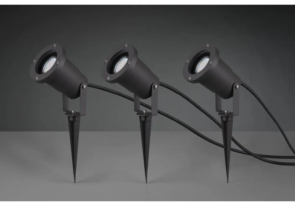 Външно осветително тяло (височина 11 cm) Ubangi – Trio