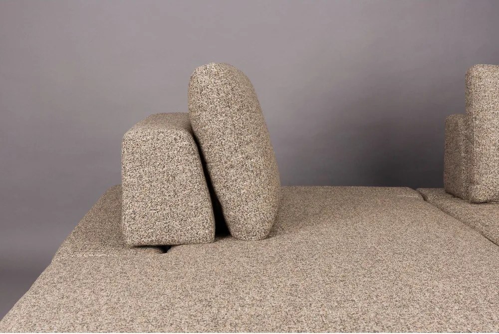 Светлокафяв ъглов диван (ляв ъгъл) Shelly – Dutchbone