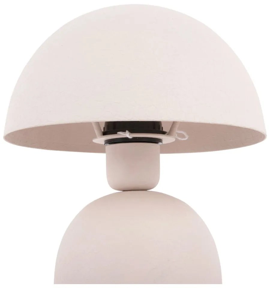 Кремава настолна лампа (височина 29 cm) Boaz - Leitmotiv