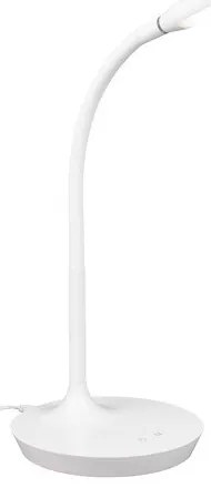 Бяла LED настолна лампа (височина 38 см) Toro - Trio