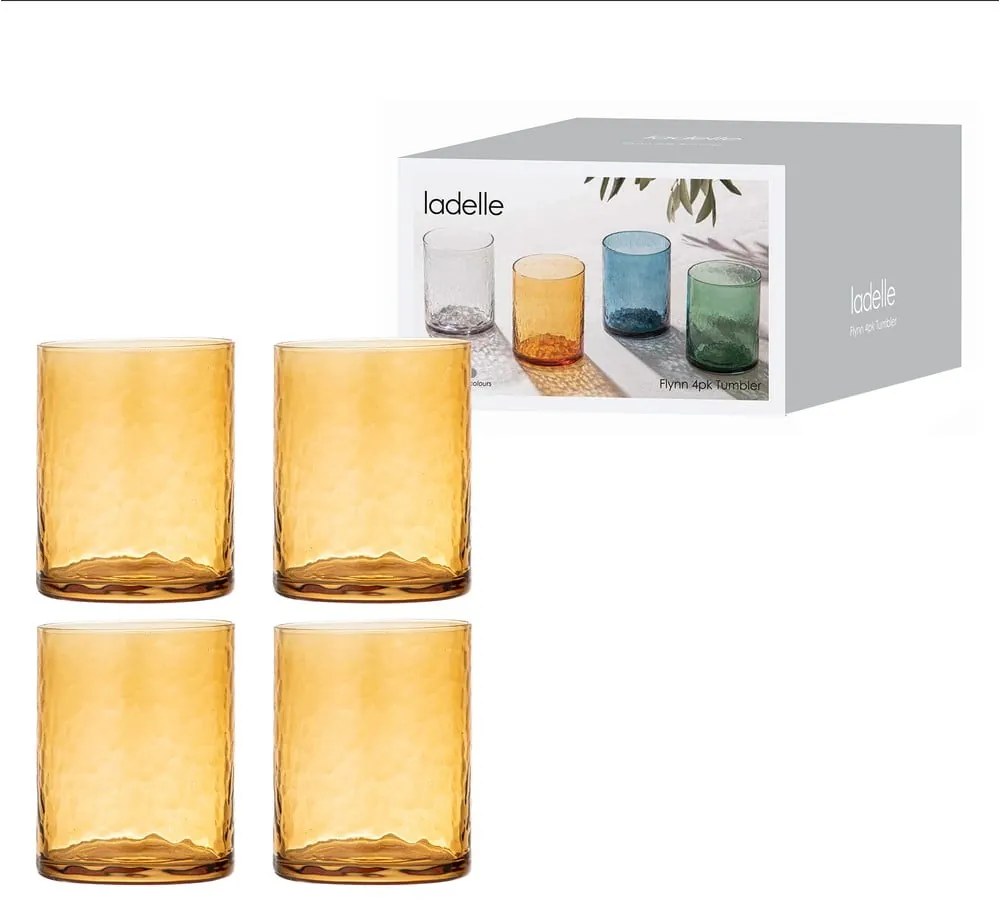 Стъклени чаши в комплект от 4 бр. 405 ml Flynn – Ladelle
