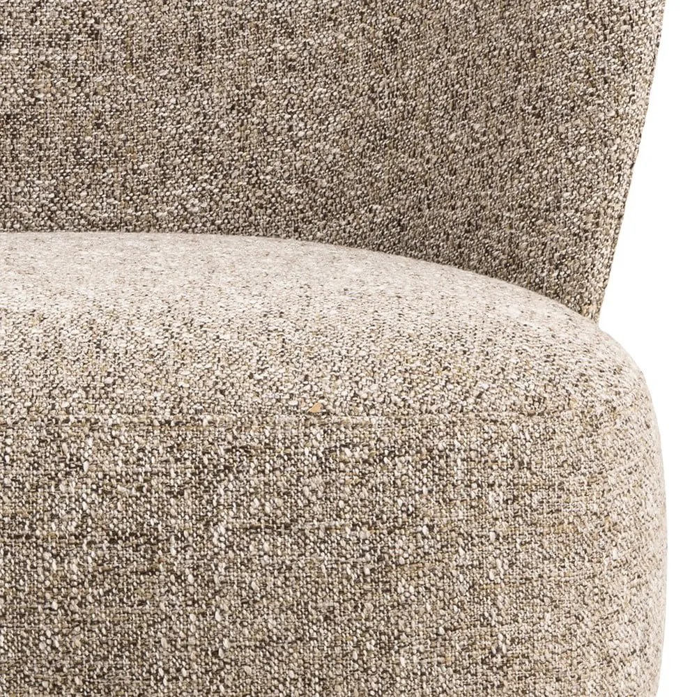 Бежово кресло от букле Elmont – Actona