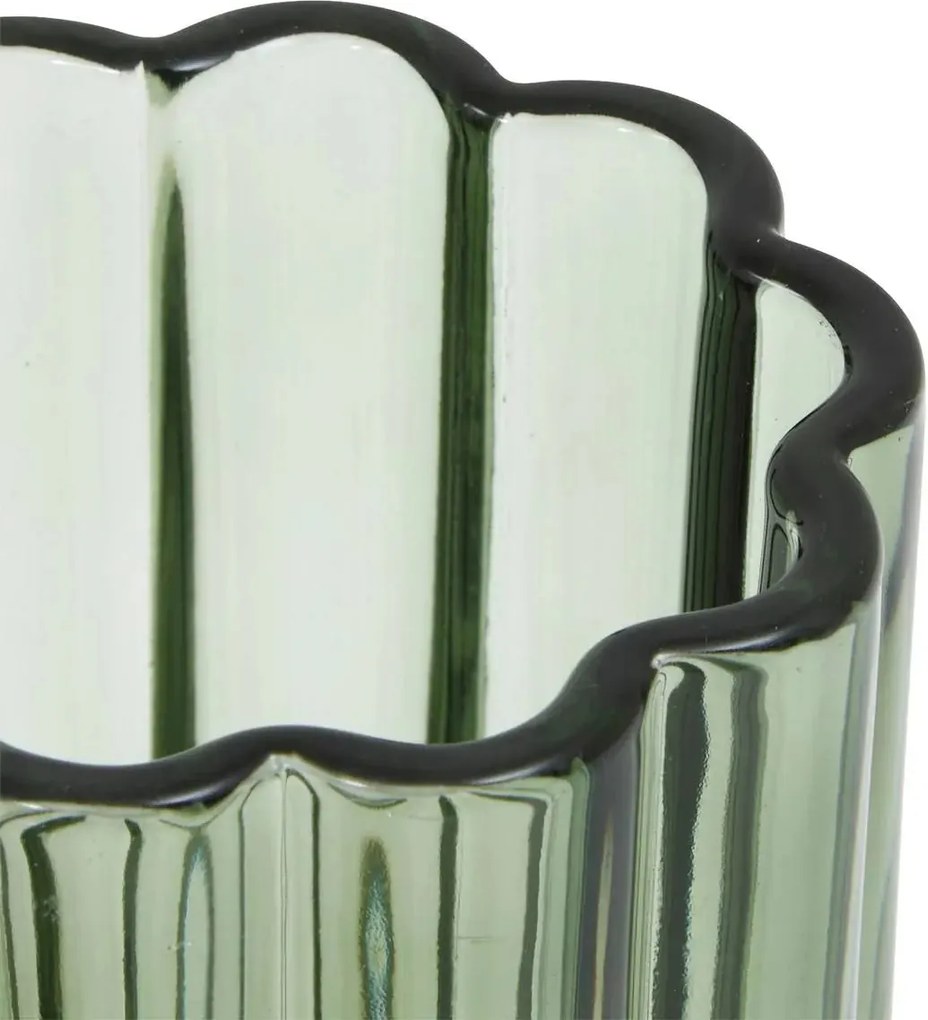 Поставка за четки за зъби 5five Florea, Стъкло - Кехлибар