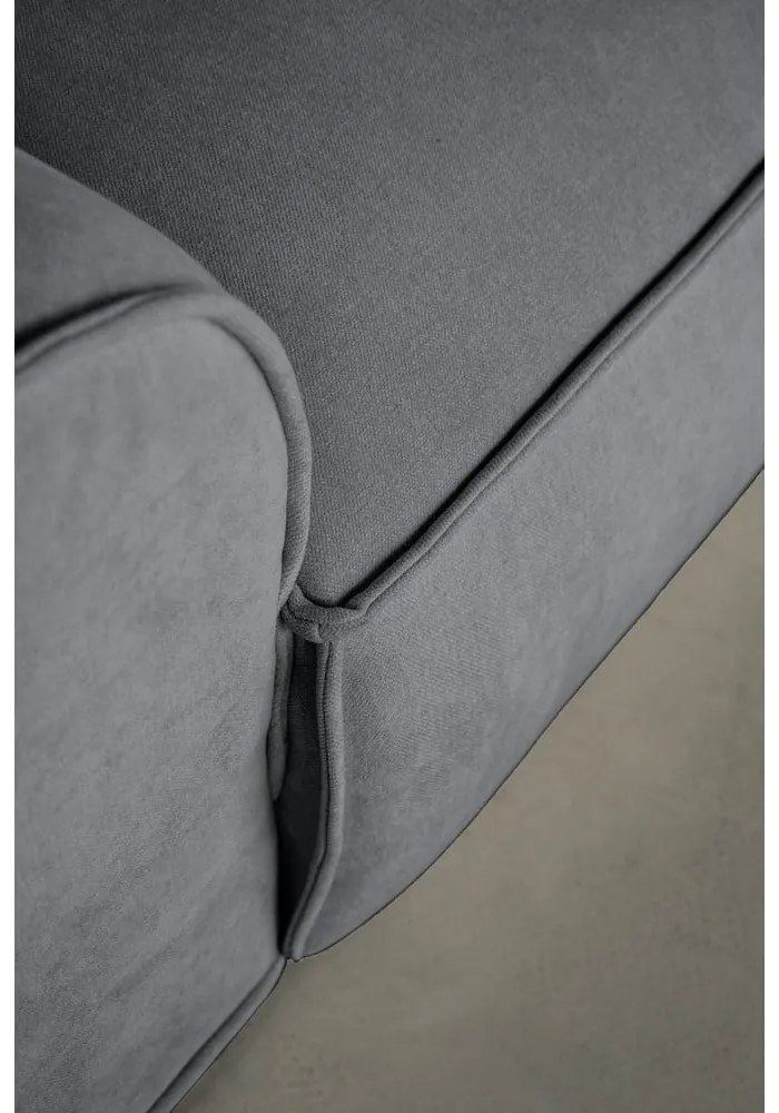 Сив ъглов диван (десен ъгъл) Flex Felix – Miuform