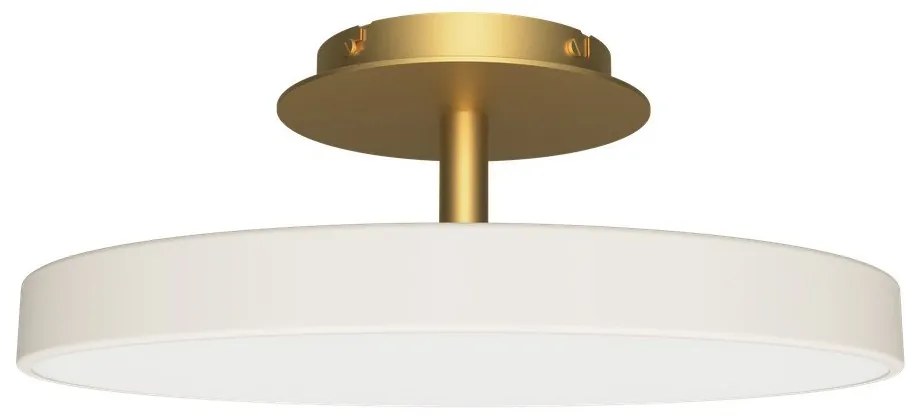 Бяла LED лампа за таван с метален абажур ø 43 cm Asteria Up - UMAGE