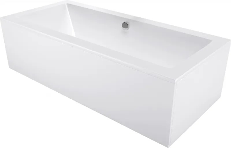 Mexen Cube правоъгълна вана 170 x 80 см с обвивка, бяла - 55051708000X