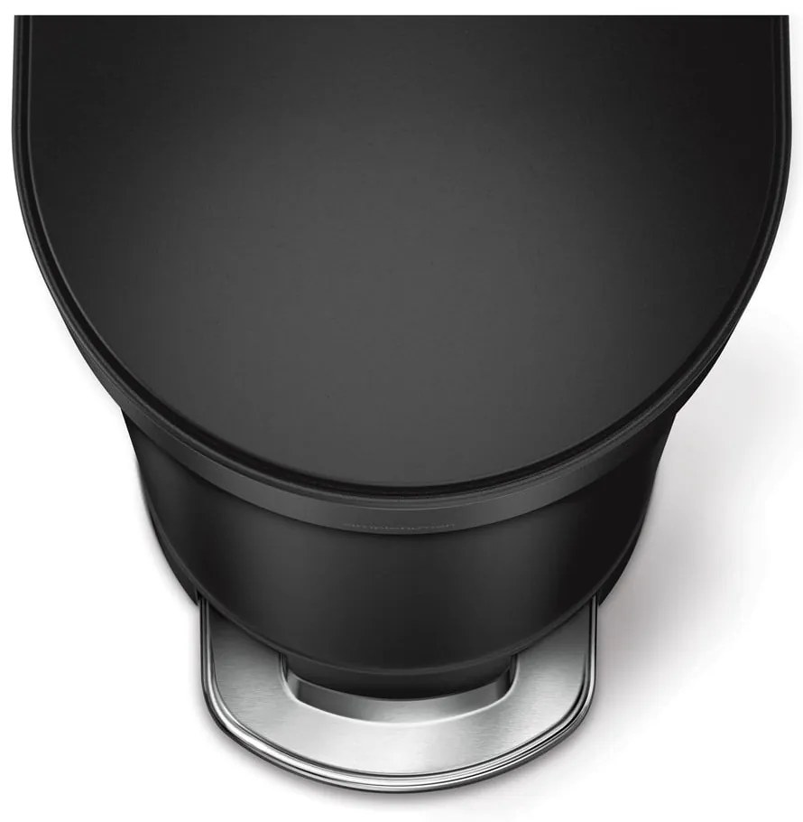 Стоманен кош за отпадъци с педали 45 л Slim - simplehuman